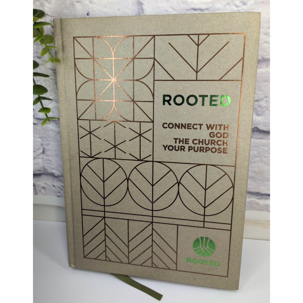 NEW🌿Rooted Connect With God The Church Your Purpose Hardcover 2020 Christianity